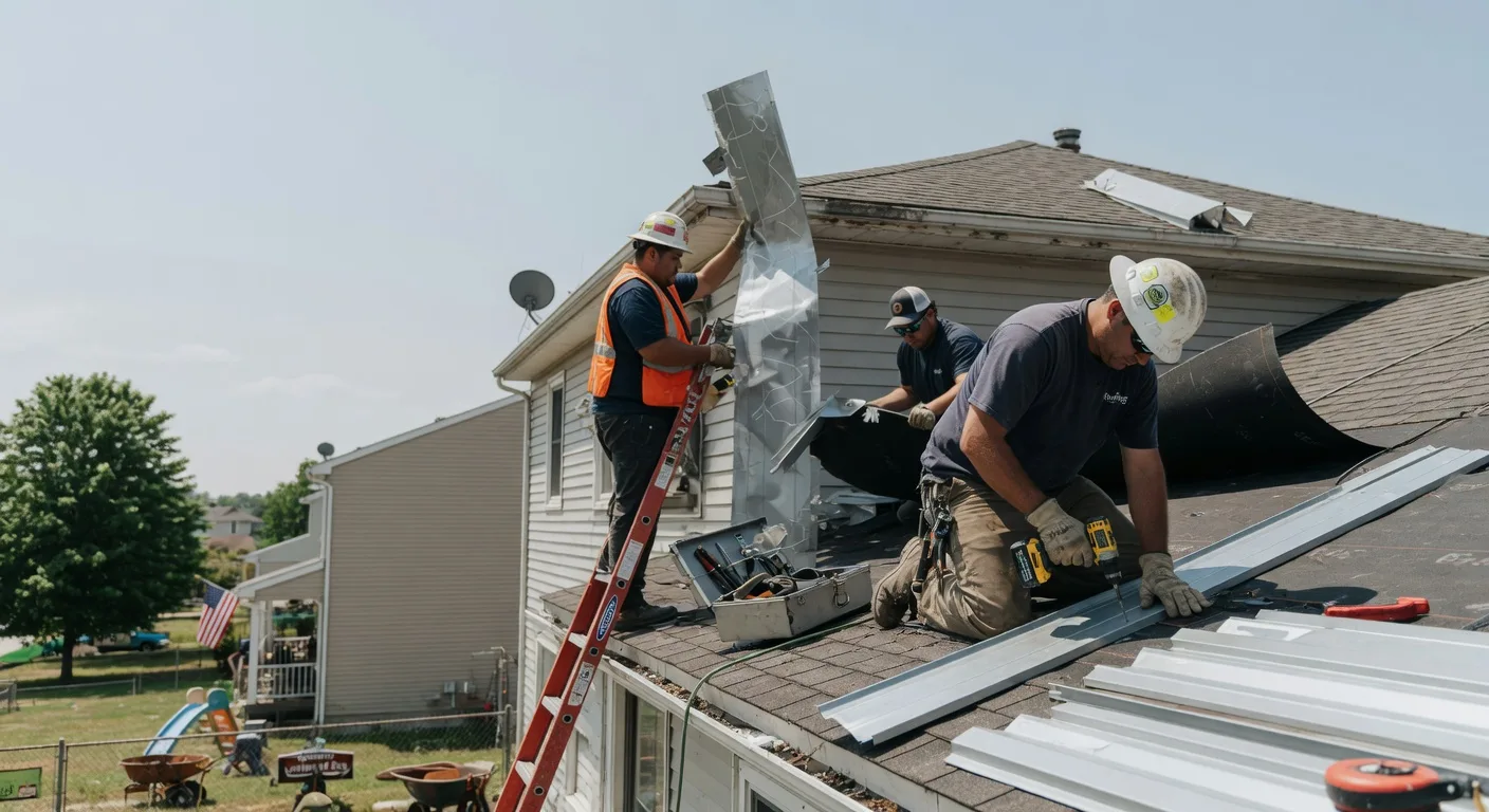 Metal Roof Repair in Newtonville, NJ
